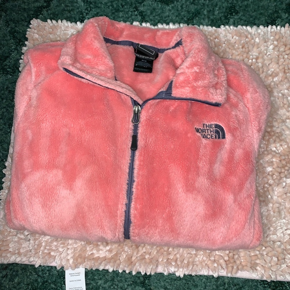 Fuzzy Northface Jacket